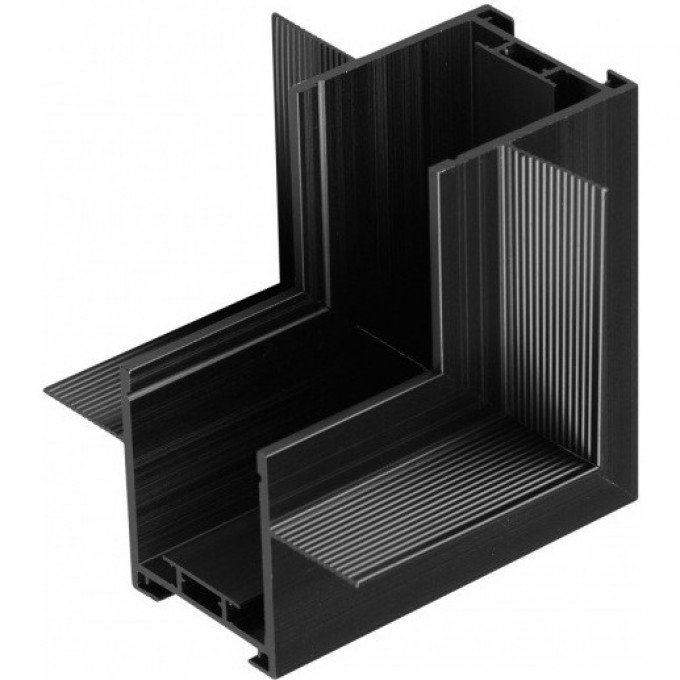 Соединитель NOVOTECH EASY 135275 IP20 24V SHINO NT24 000 "Г"(переход с потолка на стену) для шинопровода встраиваемого в ГКЛ черный NV-135275 Соединитель NOVOTECH EASY 135275 IP20 24V SHINO NT24 000 "Г"(переход с потолка на стену) для шинопровода встраиваемого в ГКЛ черный NV-135275