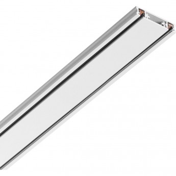 Низковольтный шинопровод NOVOTECH SMAL SHINO NT23 000 накладной 1м заглушки в комплекте, IP20 48V (белый)