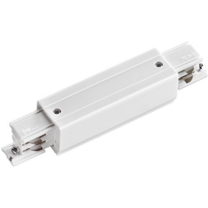 Соединитель прямой NOVOTECH TRACK 3L 220V внешний NV-135050 Соединитель прямой NOVOTECH TRACK 3L 220V внешний NV-135050